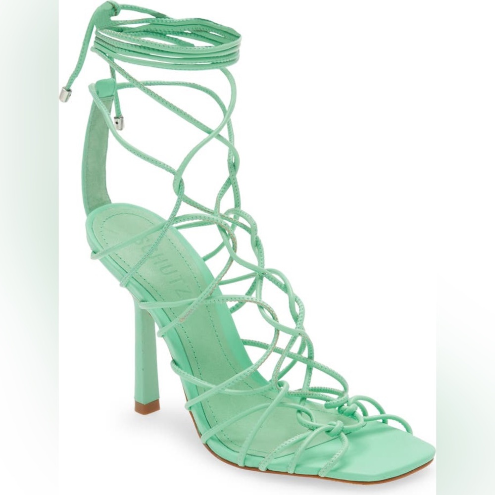 SCHUTZ Heyde Ankle Tie Sandal size 8 never worn